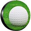 NLWQEKV Copertura per ruota di scorta con pallina da golf in, protezione per ruote, impermeabile, antipolvere, universale, adatta per camper, SUV, camion, camper, roulotte, 16 pollici