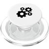 Mimiamb Line Ingranaggi macchina PopSockets PopGrip per MagSafe