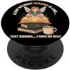 Funny Bookworm Quotes Book Lover DonaOnc Un giorno senza leggere è come carino libro magico delle fate PopSockets PopGrip Adesivo