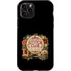 Needle Craft Designs Custodia per iPhone 11 Pro Stitch Club - Cerchio per ricamo floreale