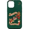 Festive Frenchie Dogs Custodia per iPhone 12/12 Pro Simpatico divertente Bulldog francese Frenchie Classico Natale