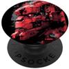 Soldato cibernetico di fantascienza Cyberpunk Mecha War Machine con abilità informatiche PopSockets PopGrip Adesivo
