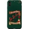 Festive Dobie Dogs Custodia per iPhone XS Max Doberman Pinscher Dobie Classic Xmas