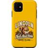 Lincoln RI Squirrel Co. Custodia per iPhone 11 Lincoln Rhode Islands Squirrel Est 1871 Città natale