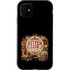 Needle Craft Designs Custodia per iPhone 11 Stitch Club - Cerchio per ricamo floreale