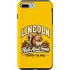 Lincoln RI Squirrel Co. Custodia per iPhone 7 Plus/8 Plus Lincoln Rhode Islands Squirrel Est 1871 Città natale