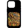 Italy Sicilian Heritage Roots Travel Sou Custodia per iPhone 16 Pro Italia Palermo Sicilia Sicilia Aquila Italiana Vintage Viaggi