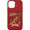 Festive Great Dane Dogs Custodia per iPhone 12 mini Divertente paracadute natalizio con cane alano