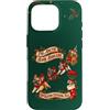 Festive Frenchie Dogs Custodia per iPhone 16 Pro Francese Bulldog Cane Frenchie Vintage Natale