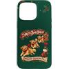 Festive Golden Dogs Custodia per iPhone 15 Pro Max Calza natalizia classica con cane Golden Retriever