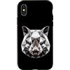 Vombati divertenti per gli amanti dei vo Custodia per iPhone X/XS Vombato Australia Marsupiale Dolce Vombato