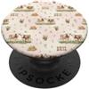 Cottagecore Farm Studio Mucche Fiori di campo Balle di fieno Cottagecore Fattoria Grafica PopSockets PopGrip Adesivo