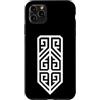 Kazakhstan Geometric Ornament Art Custodia per iPhone 11 Pro Max Motivo geometrico kazako a forma di scudo ornamentale