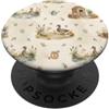 Cottagecore Farm Studio Anatre Famiglia Stagno Autunno Fattoria Animali Cottagecore Campagna PopSockets PopGrip Adesivo