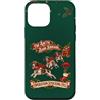 Festive GSP Dogs Custodia per iPhone 12 mini Cane puntatore tedesco a pelo corto GSP Vintage Christmas