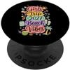 Girls Trip Beach Vacation 2027 Beach Vibes Girls Trip 2027 Squadra delle vacanze PopSockets PopGrip Adesivo