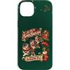 Festive Mini Americans Custodia per iPhone 14 Plus Calza natalizia classica in miniatura con pastore americano MAS Dog