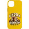 Lincoln RI Squirrel Co. Custodia per iPhone 14 Plus Lincoln Rhode Islands Squirrel Est 1871 Città natale