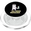 NextLevel Merch I Hate People Divertente Unicorno Sarcastico Arcobaleno Umorismo PopSockets PopGrip per MagSafe