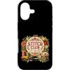 Needle Craft Designs Custodia per iPhone 17 Stitch Club - Cerchio per ricamo floreale