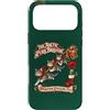 Festive Tabby Kitties Custodia per iPhone 17 Pro Max Calza natalizia classica con gatto tigrato grigio