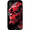 Soldato cibernetico di fantascienza Custodia per iPhone X/XS Cyberpunk Mecha War Machine con abilità informatiche