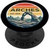 Arches National Park Utah USA Outdoor Vi Parco nazionale degli Arches PopSockets PopGrip Adesivo