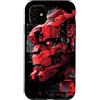 Soldato cibernetico di fantascienza Custodia per iPhone 11 Cyberpunk Mecha War Machine con abilità informatiche
