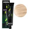 L'Oréal Inoa 10.21 Biondo Platino Irise Cenere, colorazione permanente, senza ammoniaca, inodore, 60 ml