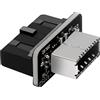 GrauGear GG 18025 Adattatore USB 3.0 da presa postale a presa interna Key A a 180°
