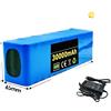 OEM Batteria agli ioni di litio, capacità di 30 Ah, compatibile con motori a 48V, connettore XT60 DC