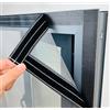 GZGLZDQ Fatto su Misura Zanzariera Adesiva Finestra con Telaio Acciaio Inossidabile, Rimovibile Rete Protezione Gatti Balcone, Facile da Installare(100x170cm)
