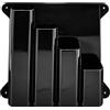 Generic Organizer per Fascette in alluminio, montaggio a parete, 4 tasche