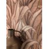 Newroom Carta da Parati Bronzo Giungla Tropicale Moderna Soggiorno | Foglie calde nei toni rame-bronzo, riflessi cangianti, camera da letto, ingresso, ufficio