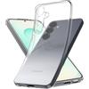 YESARMOR Trasparente Cover Silicone Morbido Custodia - per Samsung Galaxy S25 Plus/ S25+, Anti Ingiallimento, Silicone morbido TPU, Custodia dal Assorbimento degli Urti