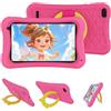 DigiLand Android Tablet Bambini 7 Pollici,4GB RAM + 32GB ROM (espandibile), Controllo Parentale, App Bambini Preinstallate, Doppia Fotocamera, con Custodia Protettiva (Caricabatterie non incluso)