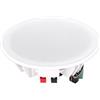 VBESTLIFE Altoparlanti da Soffitto Bluetooth da 6 Pollici di Altoparlanti da Incasso per la Casa con Classe D e Doppio Canale da 60 W per Cucina, Camera da Letto, Patio Coperto (Spina europea)