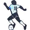Shop and Solve FOOTBALL USB - Chiavetta USB Drive 3.0 con forma di Marado Argentina D10 Napoli gadget da 64 Gb unità di memoria flash Penna Disk PenDrive alta velocità idea regalo per tifosi napoli