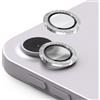 GIOPUEY 2 Pezzi Pellicola Fotocamera Compatibile con iPad Air M3 11 inch/13 inch 2026, [Protezione Completa][Doppia Protezione] Metallo + Vetro Temperato, Protezione Fotocamera - Bling Silver