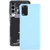 Audiosystem Scocca Cover Back Copri Batteria posteriore Per SAMSUNG GALAXY S20 Plus SM-G985 G985F G986 G986F S20+ con Vetro Fotocamera Ricambio Sostituzione Riparazione Blu Blue