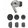 Wiki VALLEY 3 paia di gommini di ricambio per Galaxy Buds3 Pro, in silicone, compatibili con Galaxy Buds3 Pro, 2 pezzi, colore nero