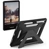 URBAN ARMOR GEAR UAG Custodia progettata per iPad 11 A16 11a generazione 2025 A3354 A3355 - Cover protettiva robusta con cavalletto e portamatite, Scout Plus nero