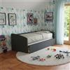 MOBILFINO CAMERETTE Divano letto singolo con secondo letto estraibile - Design funzionale - Bas