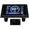 FACULX Display Controllo S966 NFC 24-72V Dati Marcia | Compatibile solo protocollo No.2, voltaggio 24-72V, materiale ABS , colore nero elegante