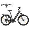 TTGO Z3 Bici Elettrica 27,5, 250W, 70Nm, 720Wh | Per Adulti Pendolarismo Urbano Telaio a Scavalco Basso Freni Idraulici Comfort di Guida