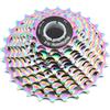 XFGtureIO Cassette Pignoni E Ruote Libere Volano da Strada 11 12 velocità 11-28 32 34 36T colorato Scavato Bicicletta Cassetta Ingranaggi