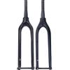DUANSIYU Forcella MTB Forcella Rigida MTB in Carbonio 29 27,5 26 Perno Passante 15 * 100mm conica in Fibra di for Ciclismo Mountain Bike Bicicletta Forcella