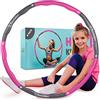 KLEINTOBER I Cerchio Hula Premium per bambini e adulti snelli I Set con istruzioni per esercizi Hula I Cerchio da ginnastica per bambini I Cerchio Hula Hoop per bambini I Cerchio Hullahub I
