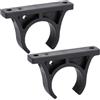 FACULX Supporte per remo per kayak 2 Plastica Nero Supporte per remo | Plastica , leggero, per facile installazione, nero, ideale per kayak e canoe