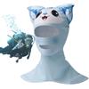 Generisch Cappuccio subacqueo per adulti con orecchie di animale Kawaii | Muta da muta con orecchie di gatto con cappuccio per immersioni in acqua, nuoto subacque